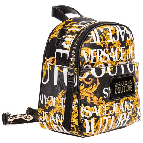 versace jeans couture rucksack|Versace Jeans men's backpack.